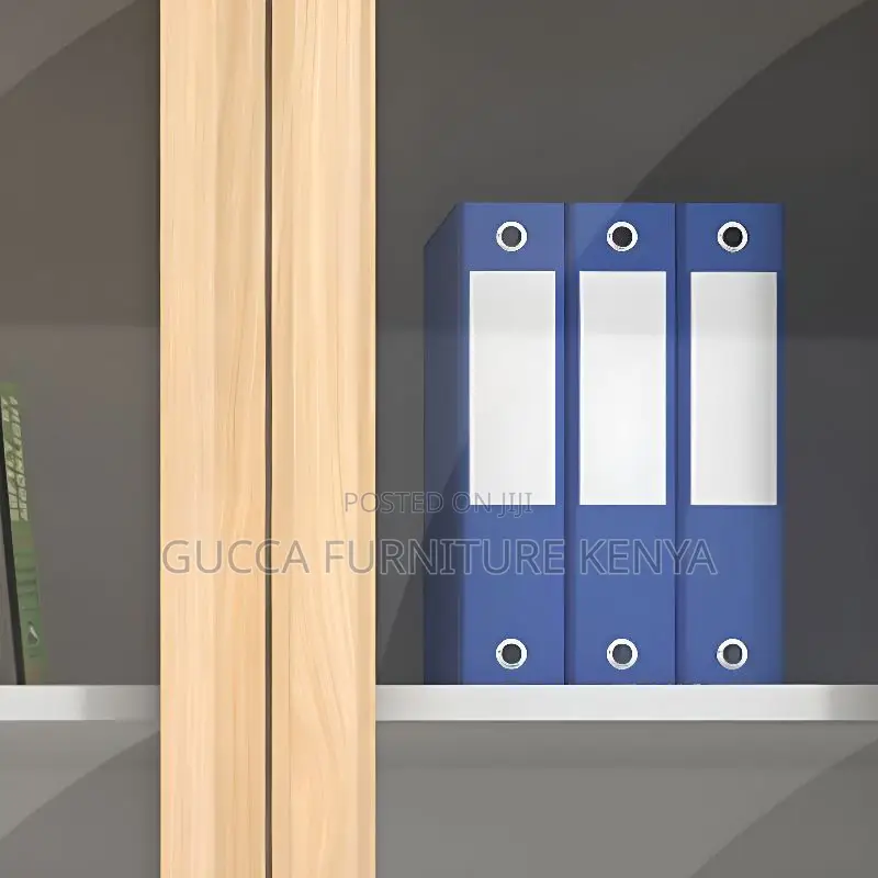 Cabinets: Office Console Cabinet 3-Door Wooden