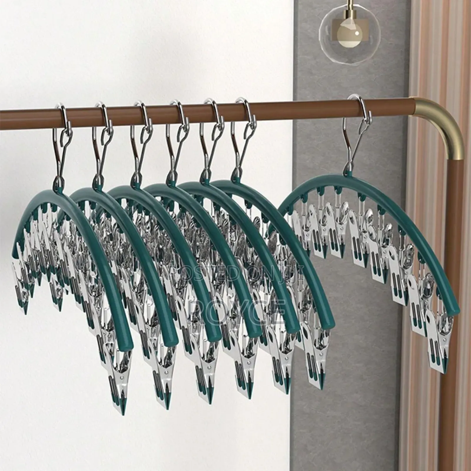 10 Pegs Stainless Hanger