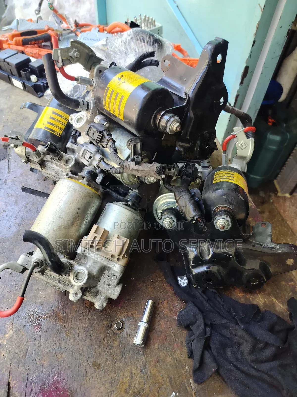 Toyota Fielder Hybrid Brake Motor