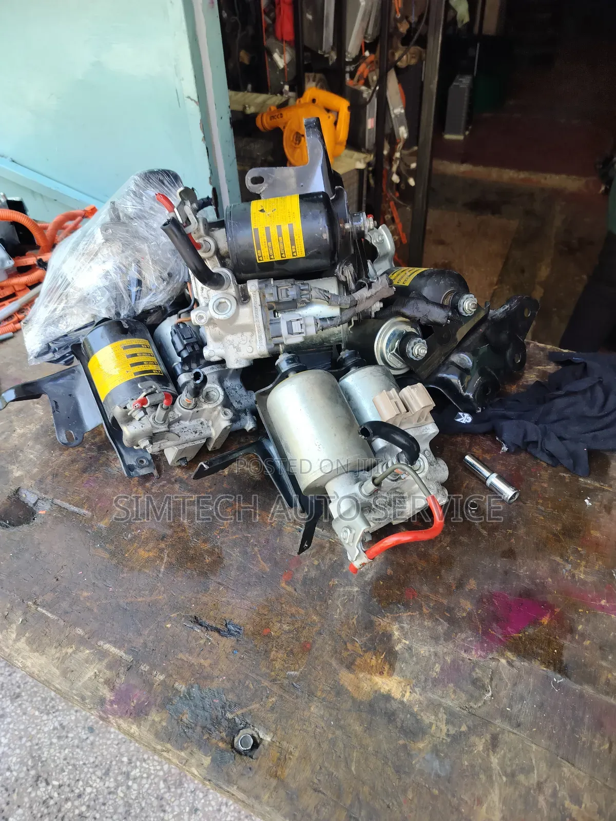 Toyota Fielder Hybrid Brake Motor