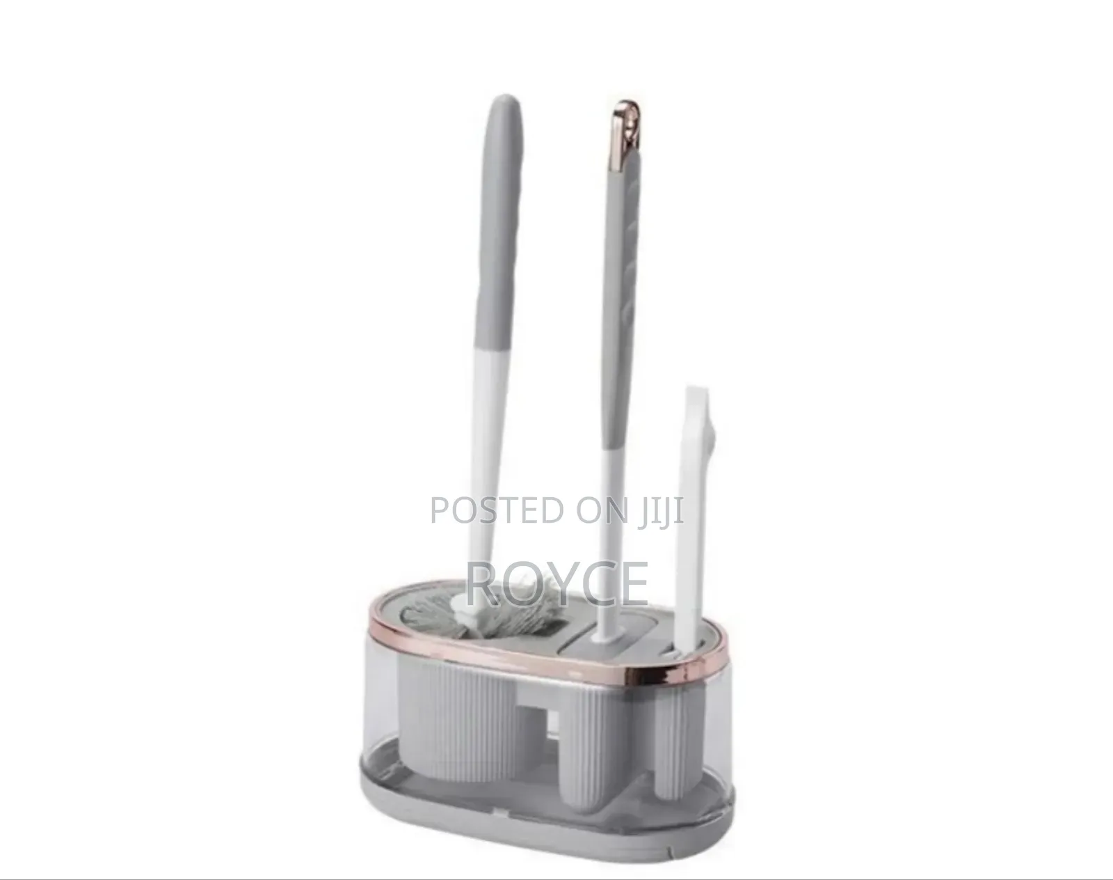 5 in 1 Toilet Brush Set With Drying Rack