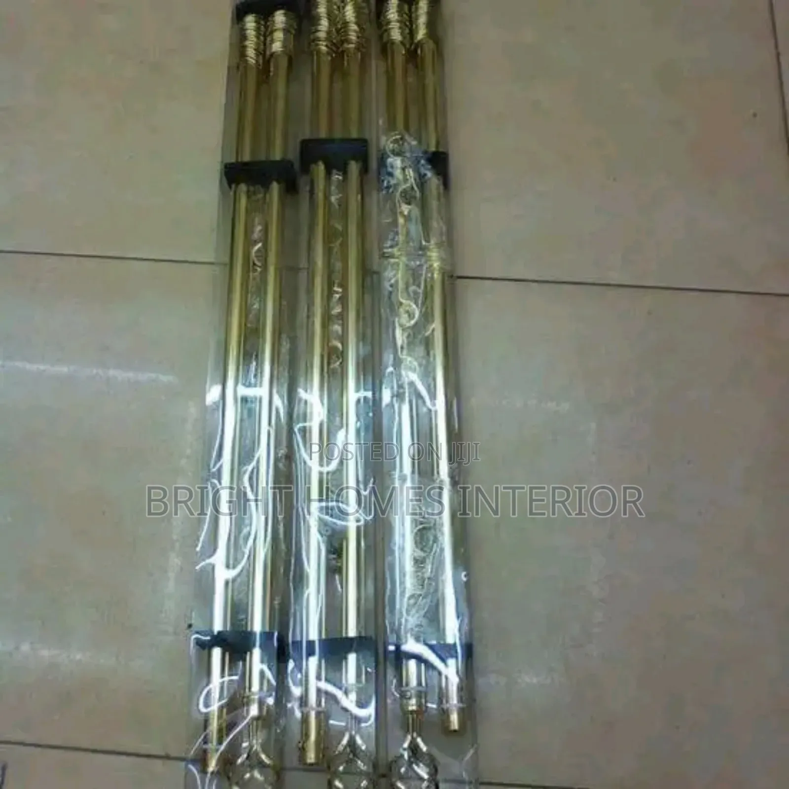 2m Curtain Rod Double