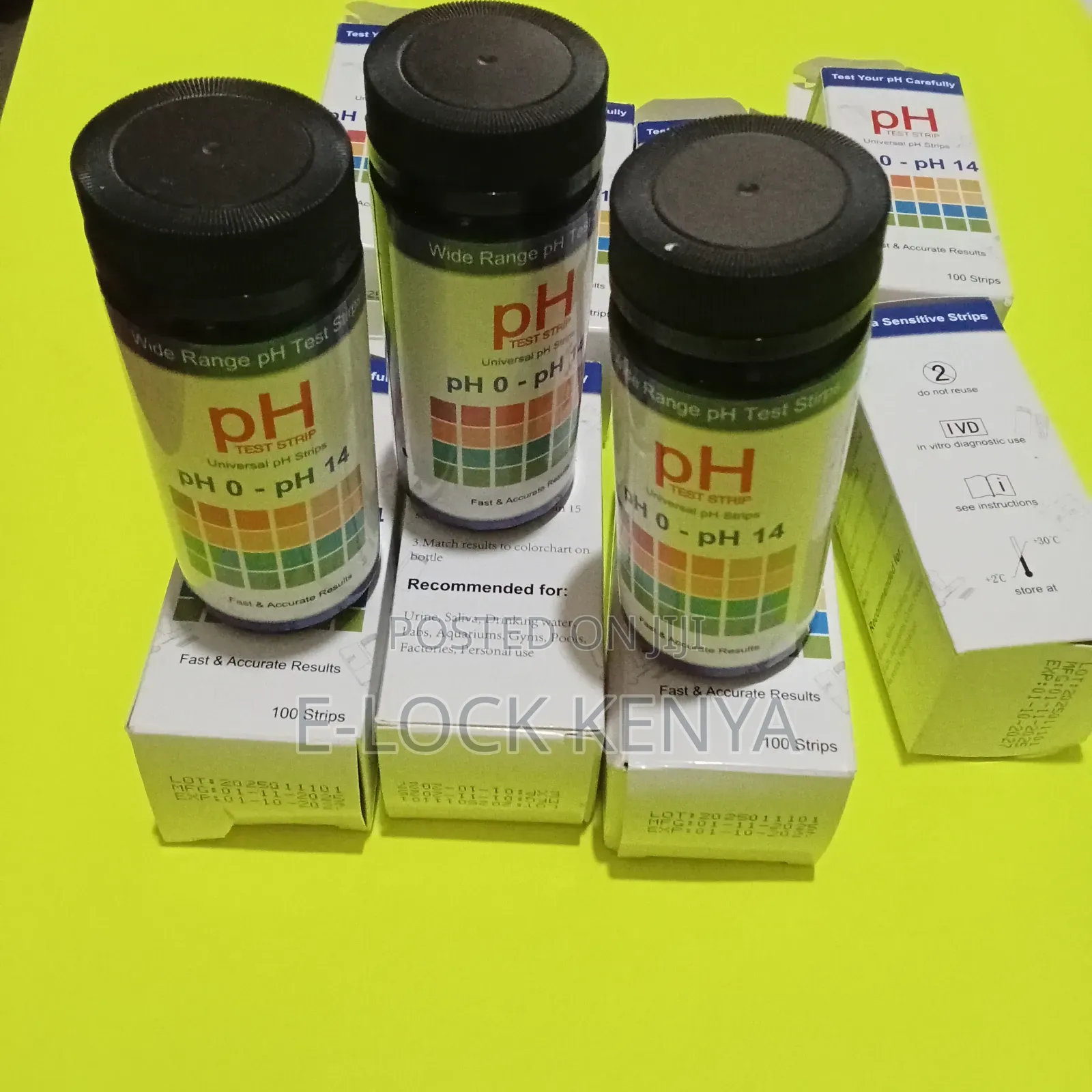 High Sensitivity Ph Test Strips