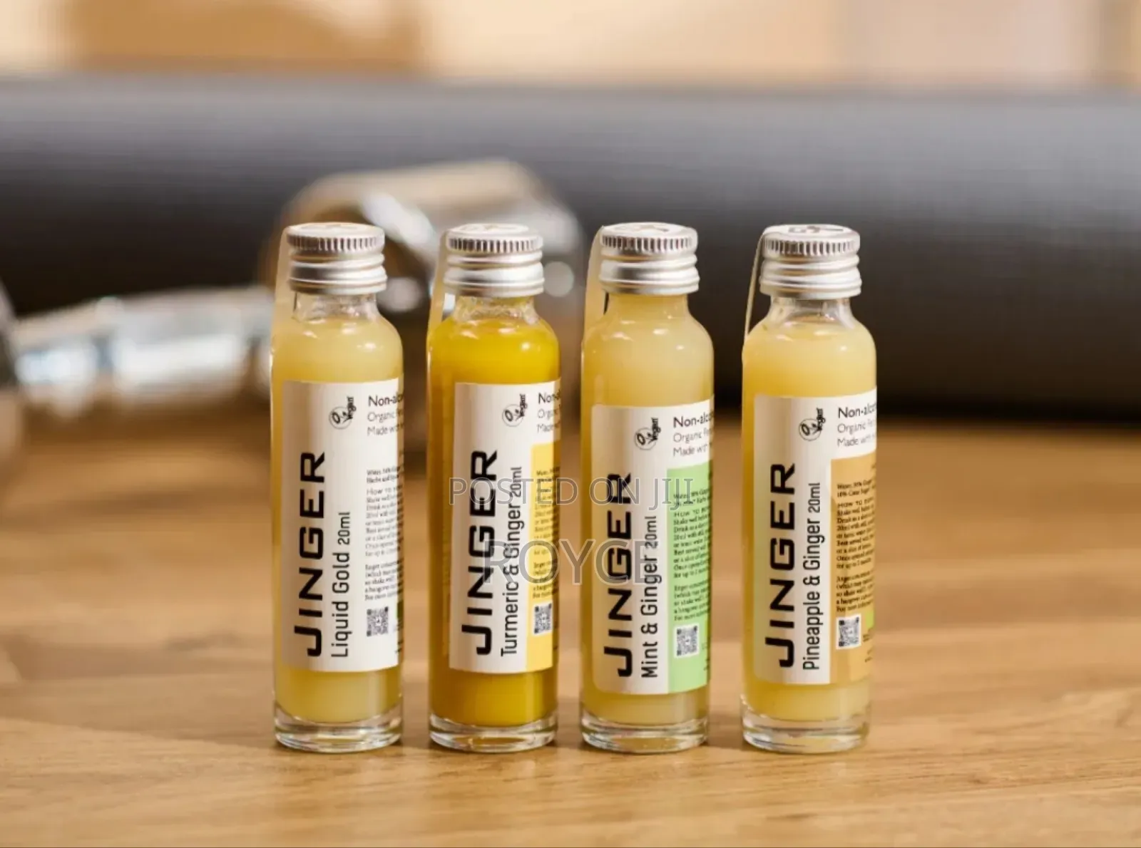 60ml Ginger Shot Bottles-6pcs