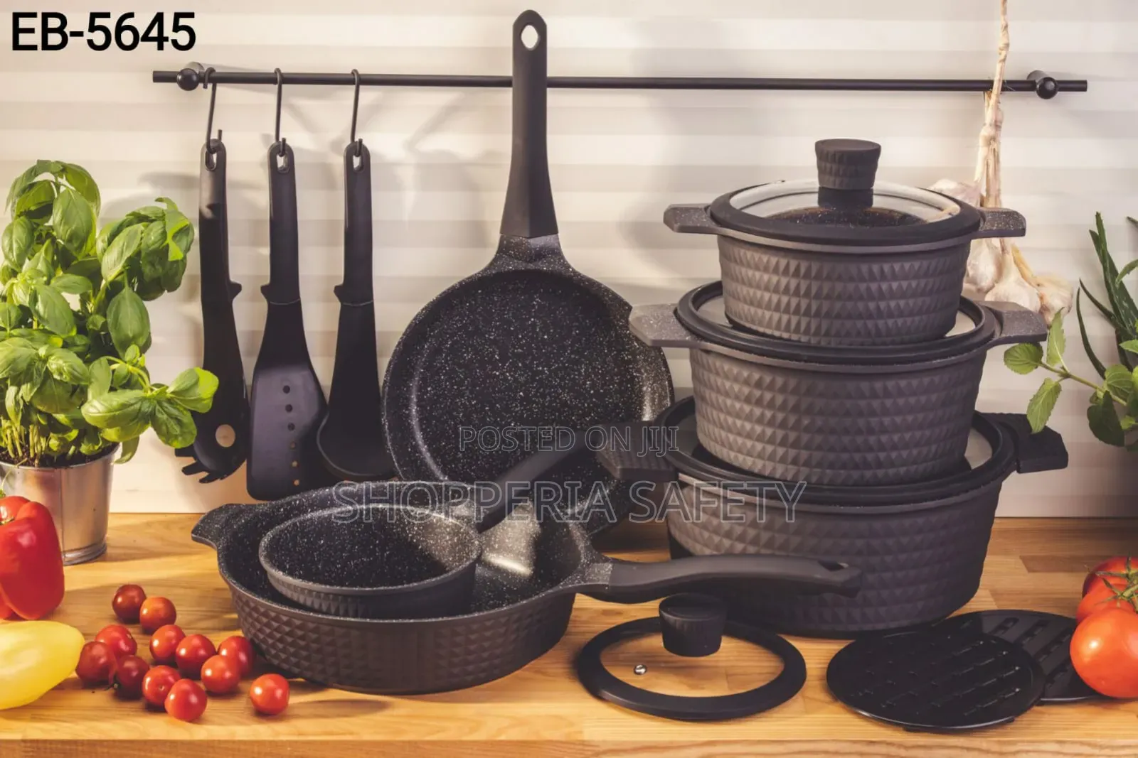 15 Pieces Edenberg Cookware