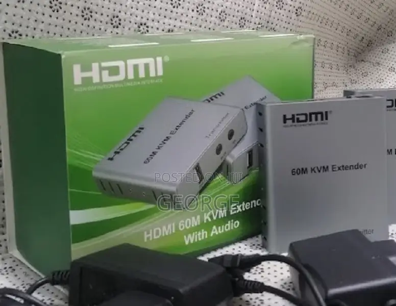 Premuim Hdmi 60 Meters Kvm Extender With Audio
