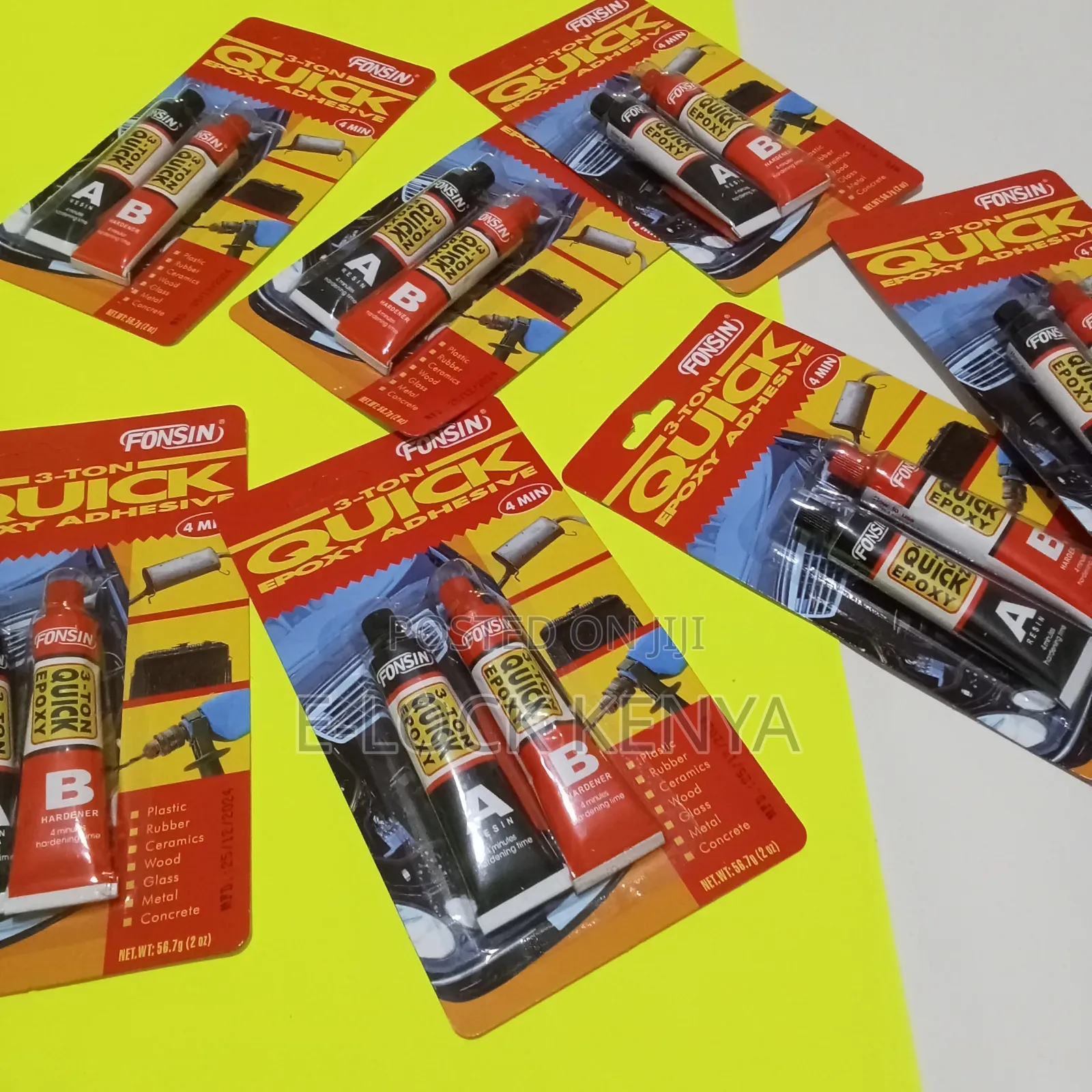 Fillable Epoxy Ab Adhesive Glue