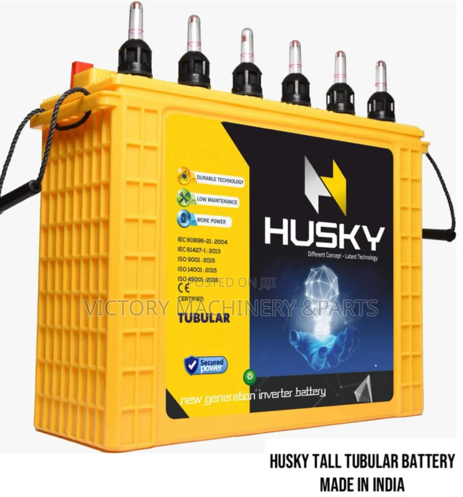 Husky Tall Tubular Battery