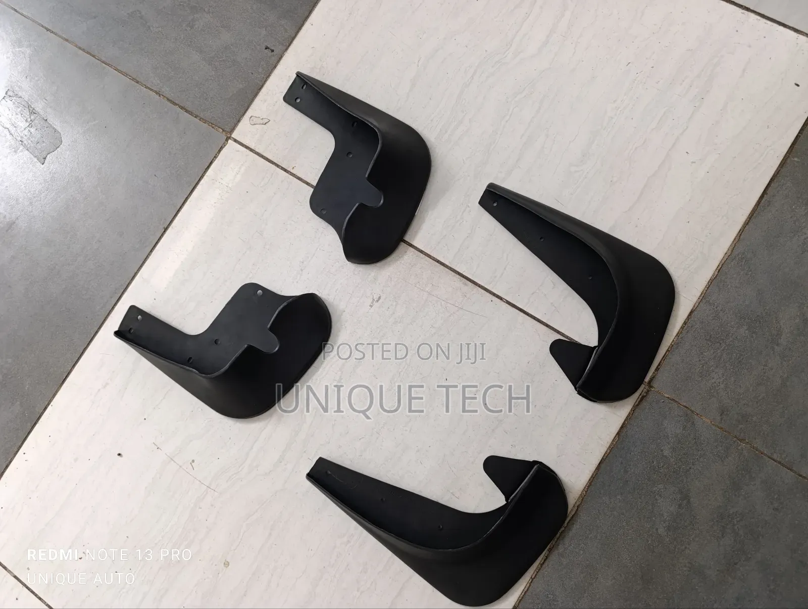 Universal Mud Flaps – 4pcs Set for Vitz, Demio, March, Note
