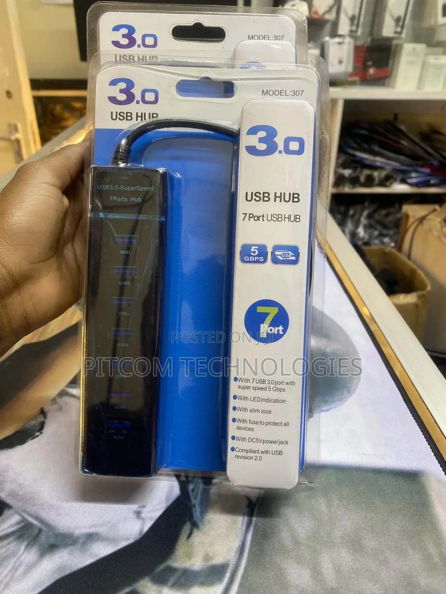 3.0 Usb Hub 7ports