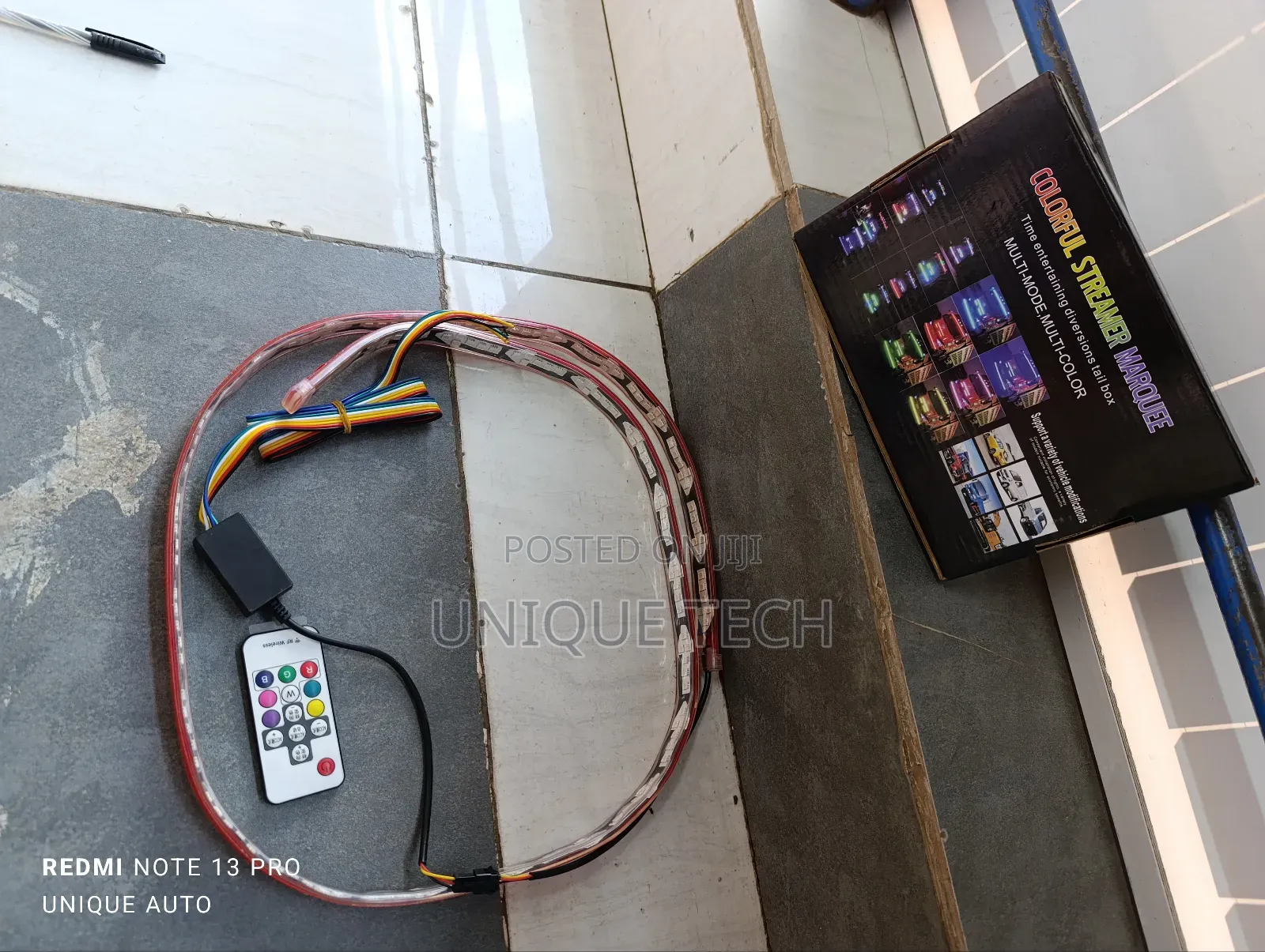 Universal Car Bonnet Led Light With Signal Hazard Flash