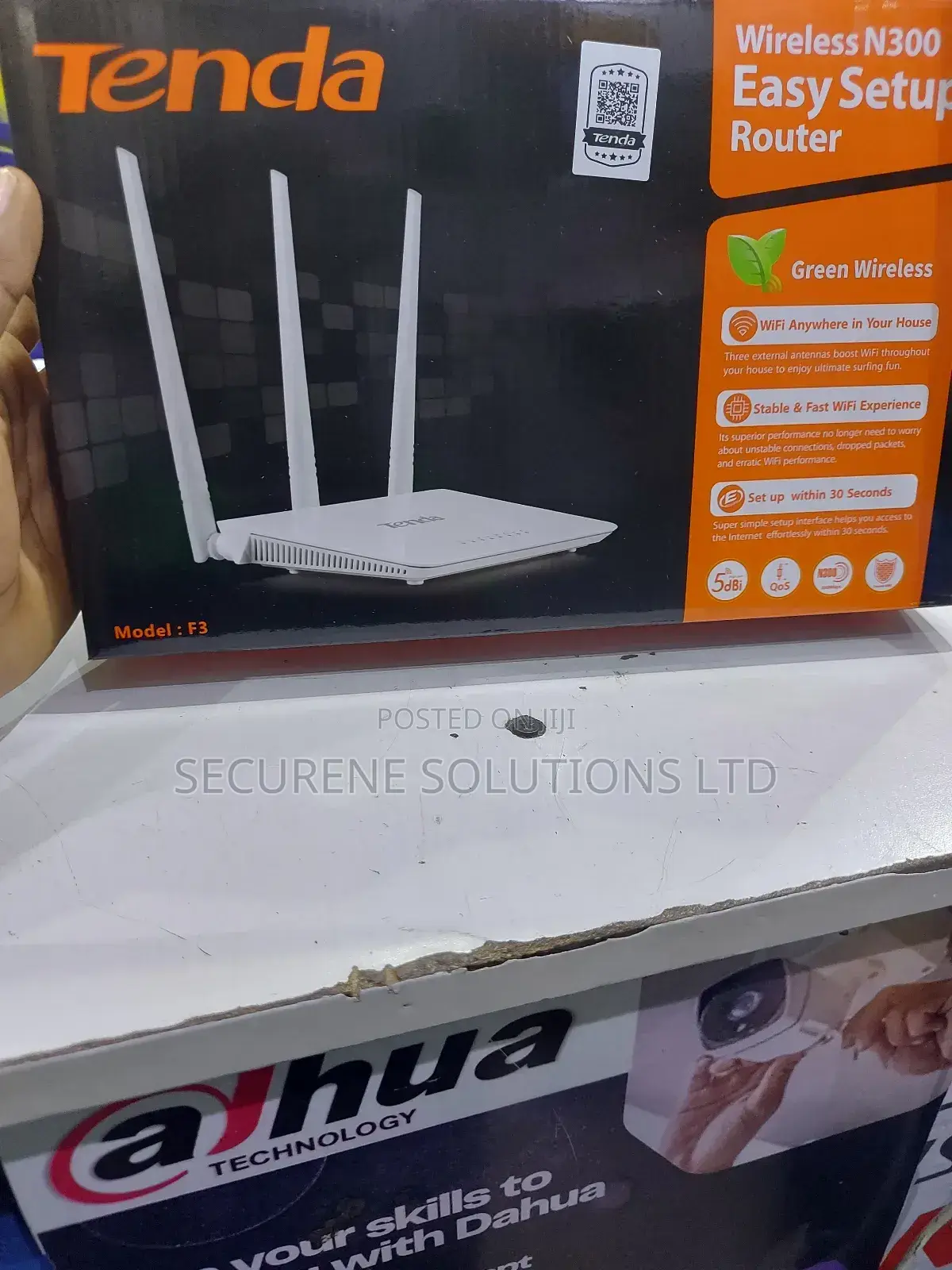Tenda F3,Wireless N300 Easy Setup Router