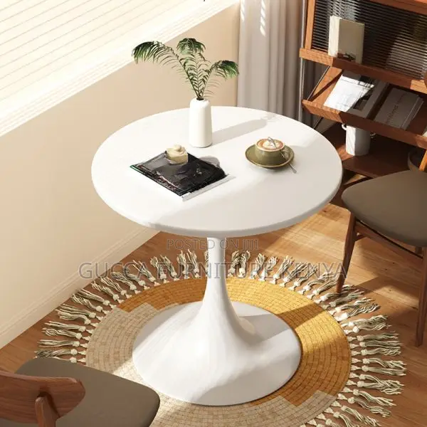Dining Tables: Office Rounded Wooden Board Game Coffee Table