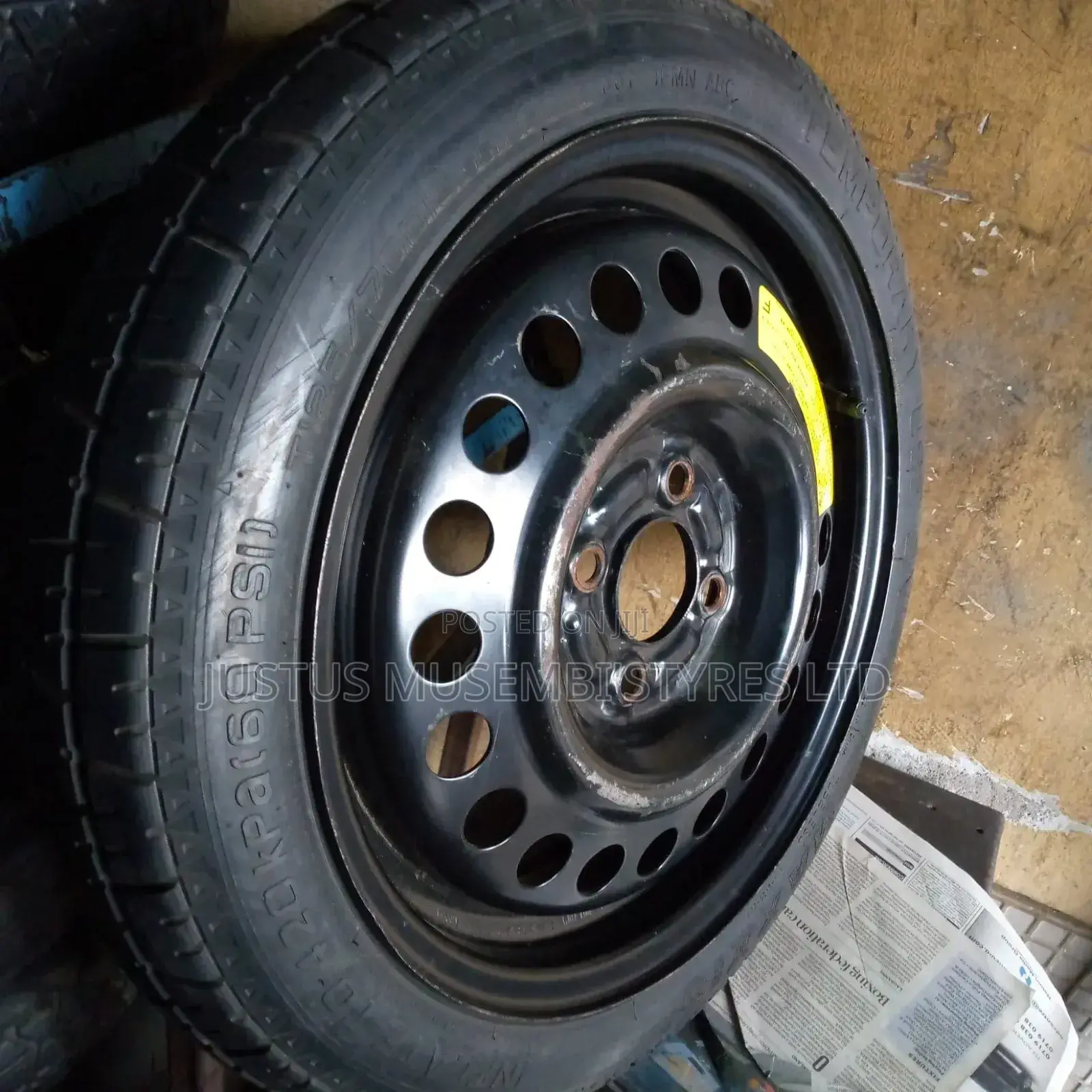 Nissan March Spare Tyres Size 15