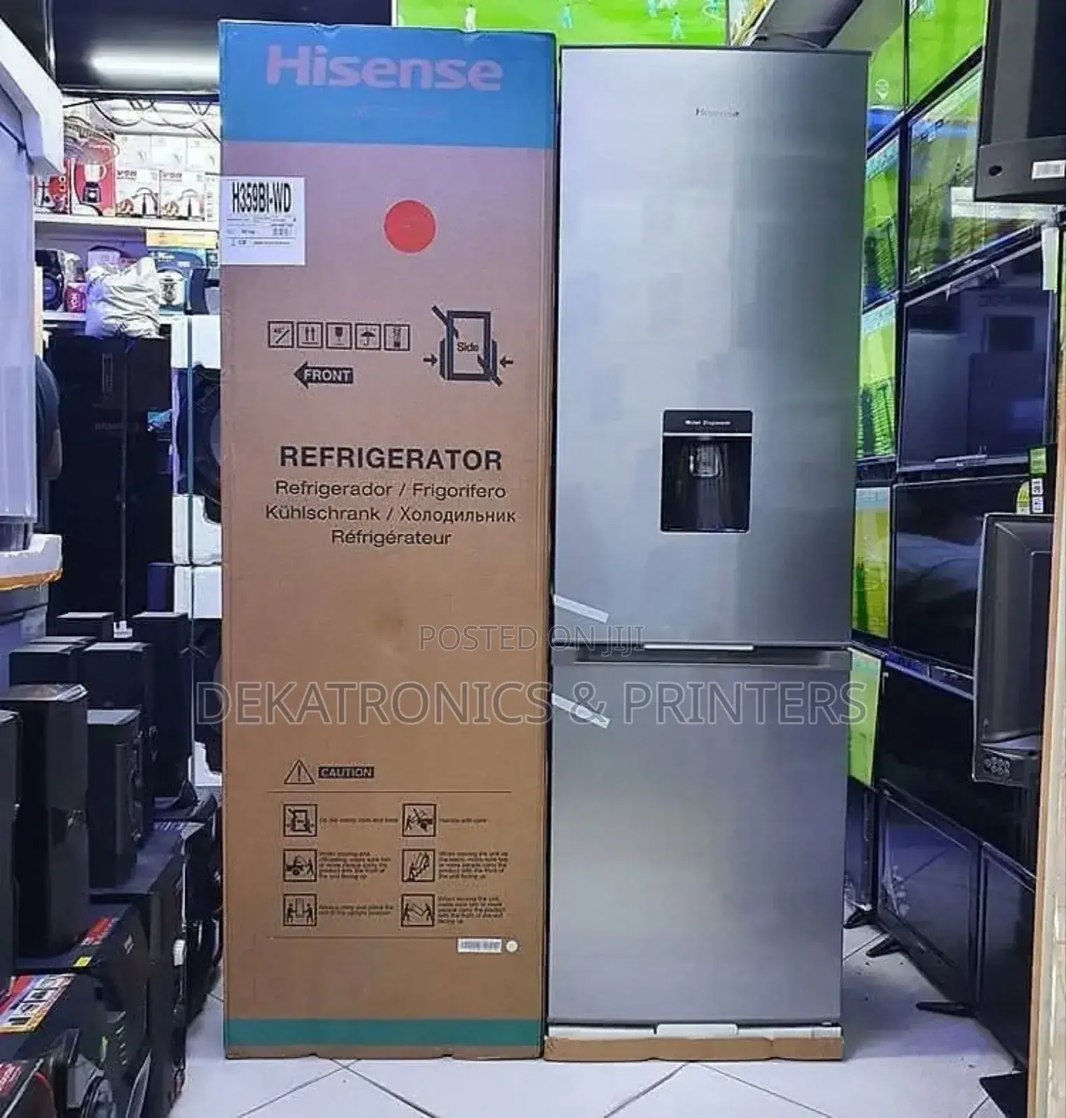 Hisense 268 Liters Bottom Load Fridge (Ref265dr)