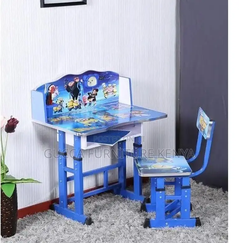 Kid's Furniture: Modern Study Desk With Children's Chair
