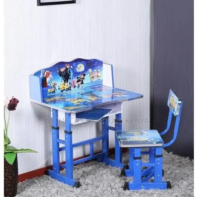 Kid's Furniture: Modern Study Desk With Children's Chair