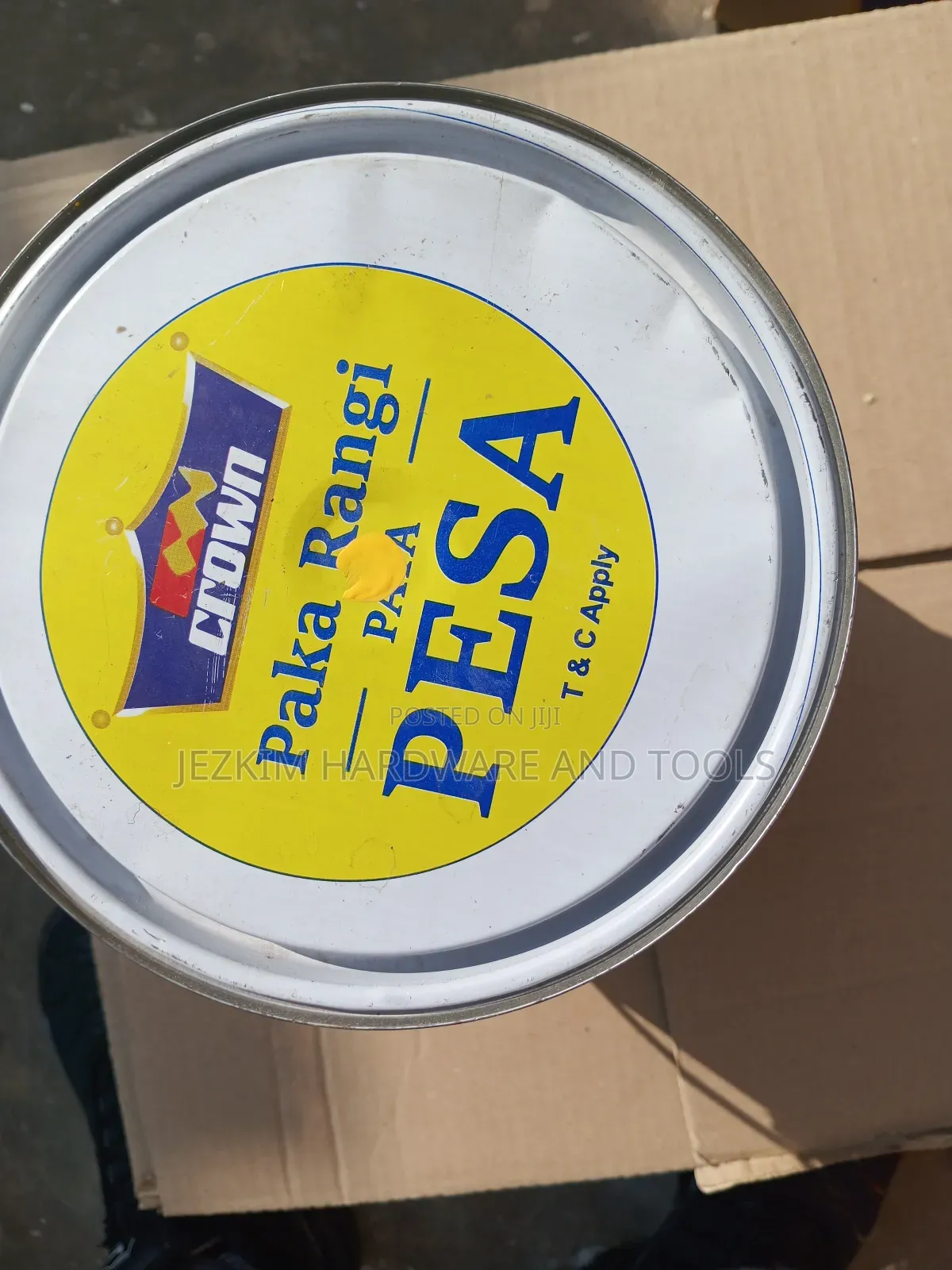 Rod Marking Yellow Paint