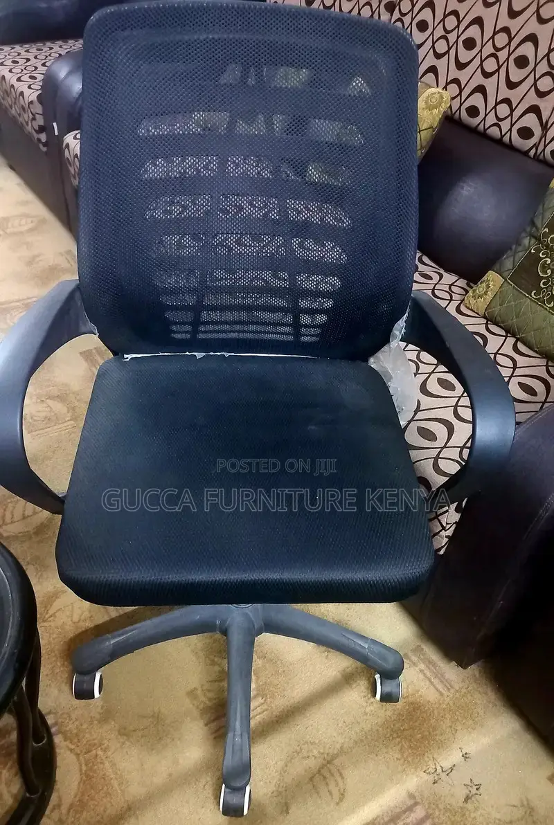Office Chair: Office Revolving Chair Strong Mesh