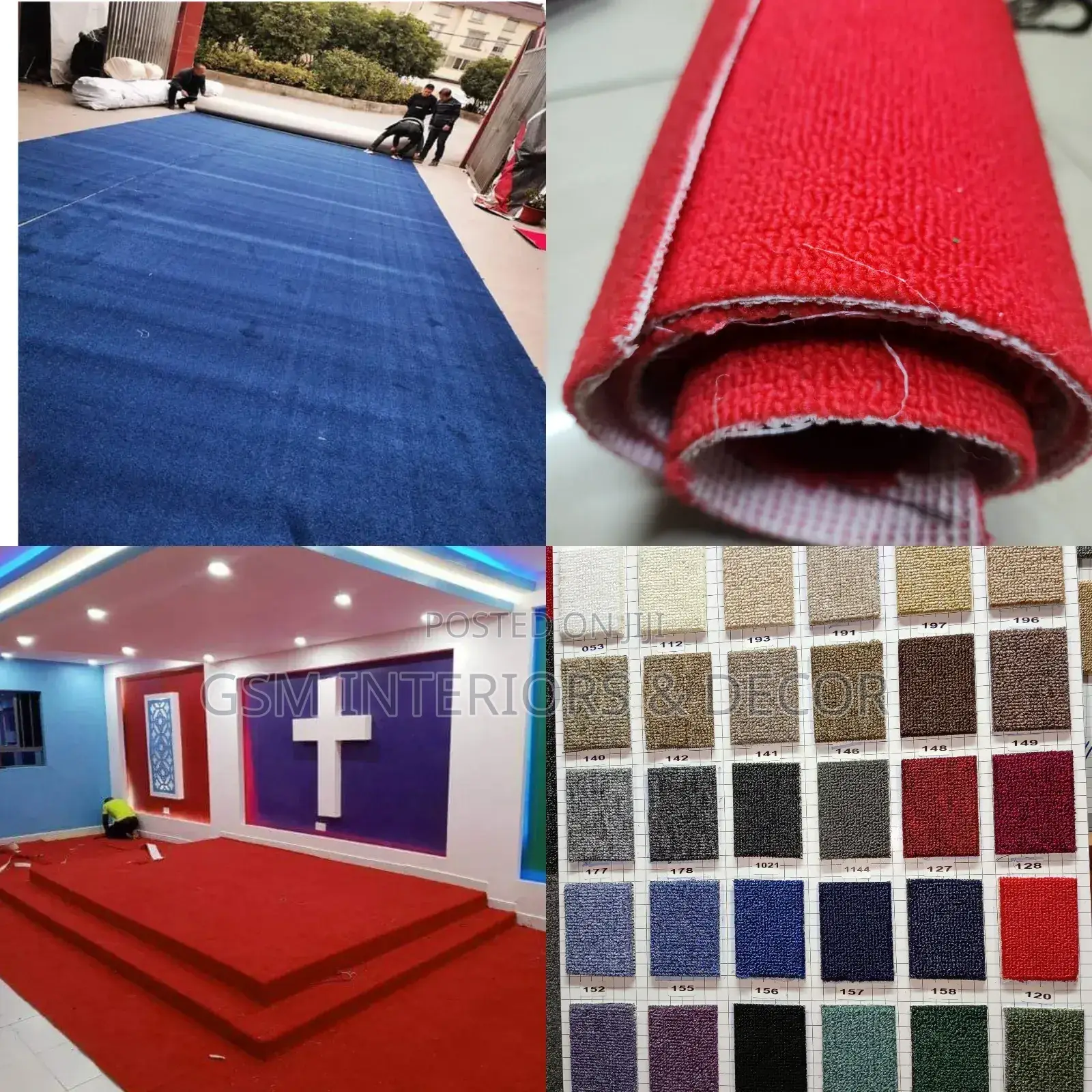 Wall Towall Carpets Charts 4mm Delta