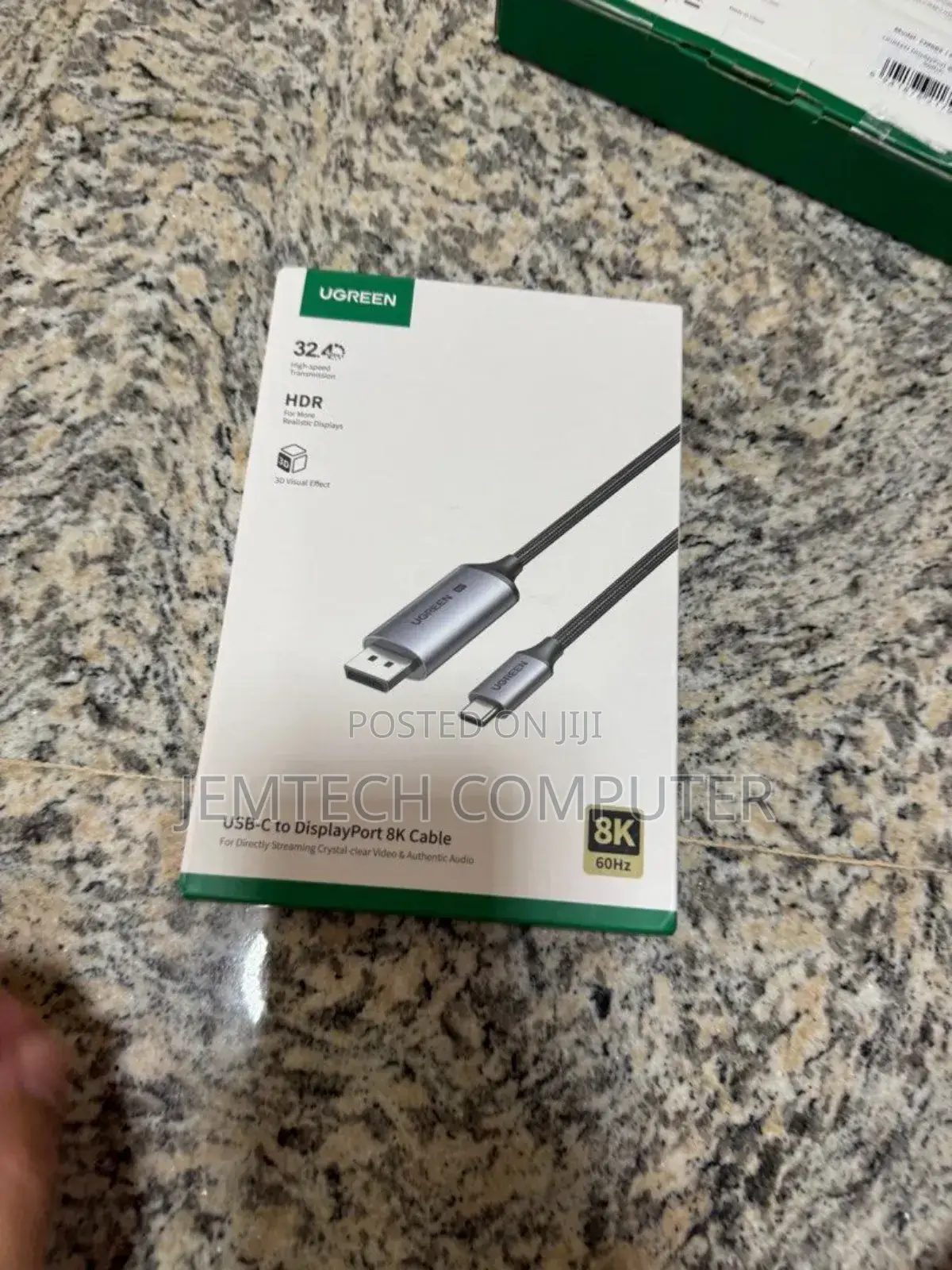 Ugreen Usb-C to Displayport Cable 2m Cable