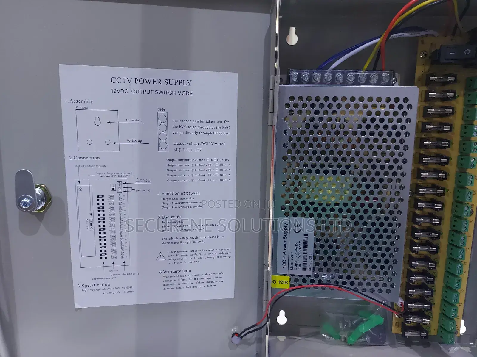 Closed 20a Power Supply