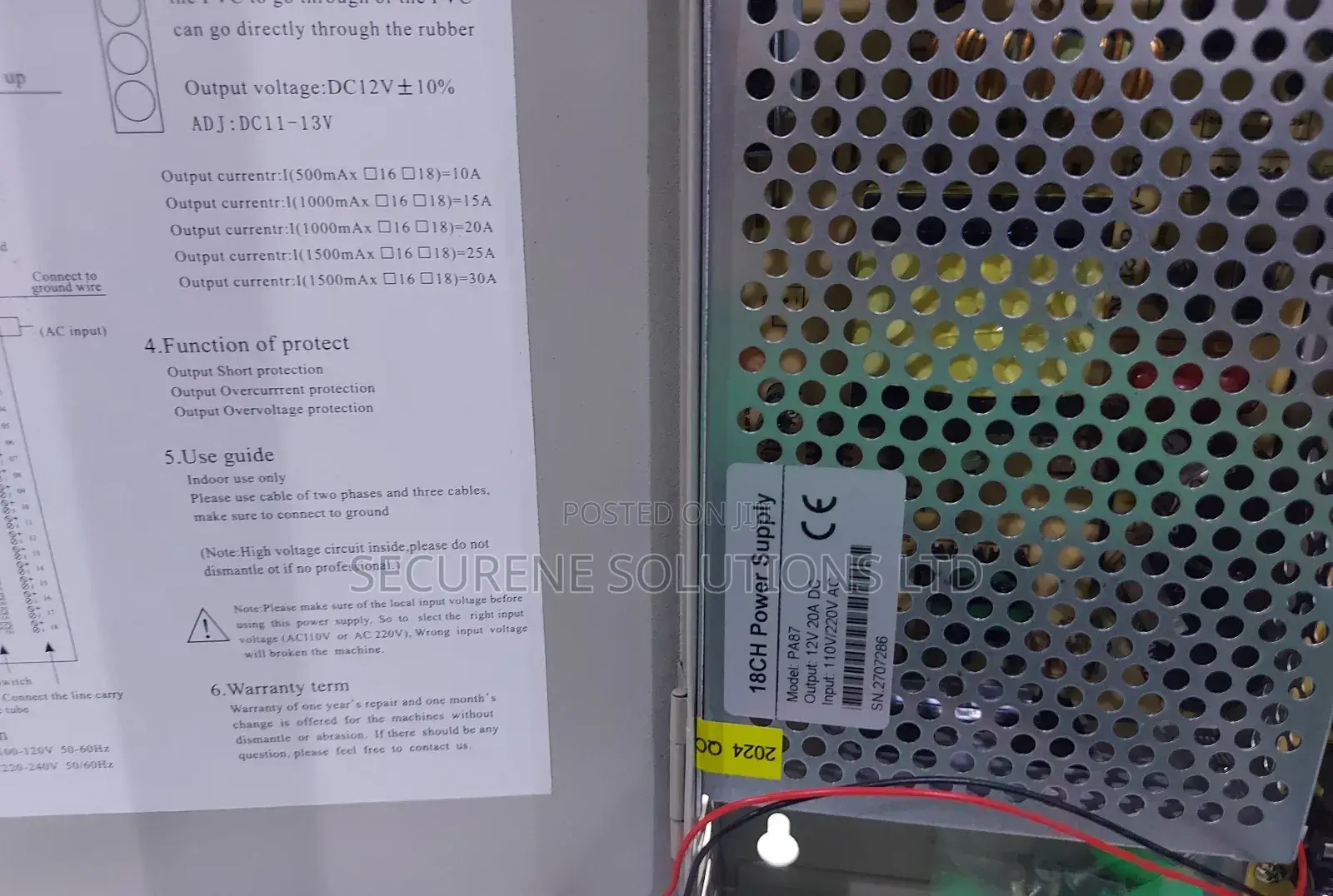 Closed 30a Power Supply,