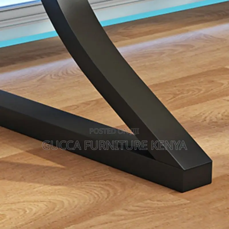 Clerical Desking: Black Steel Frame Clerical Work Desk