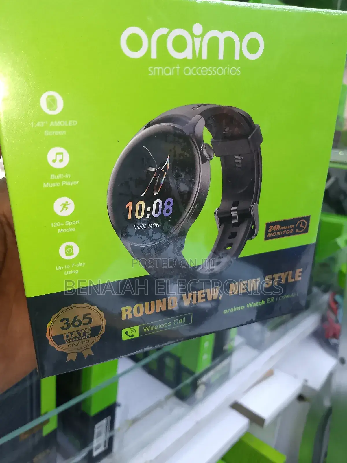 Smart Watch.Oraimo Smart Watch Er Osw-42