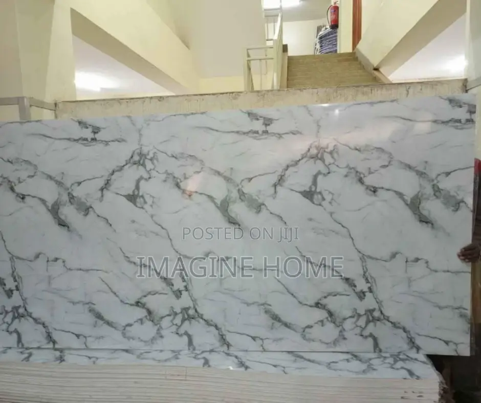 Grey Shade Glossy Uv Marble Sheet