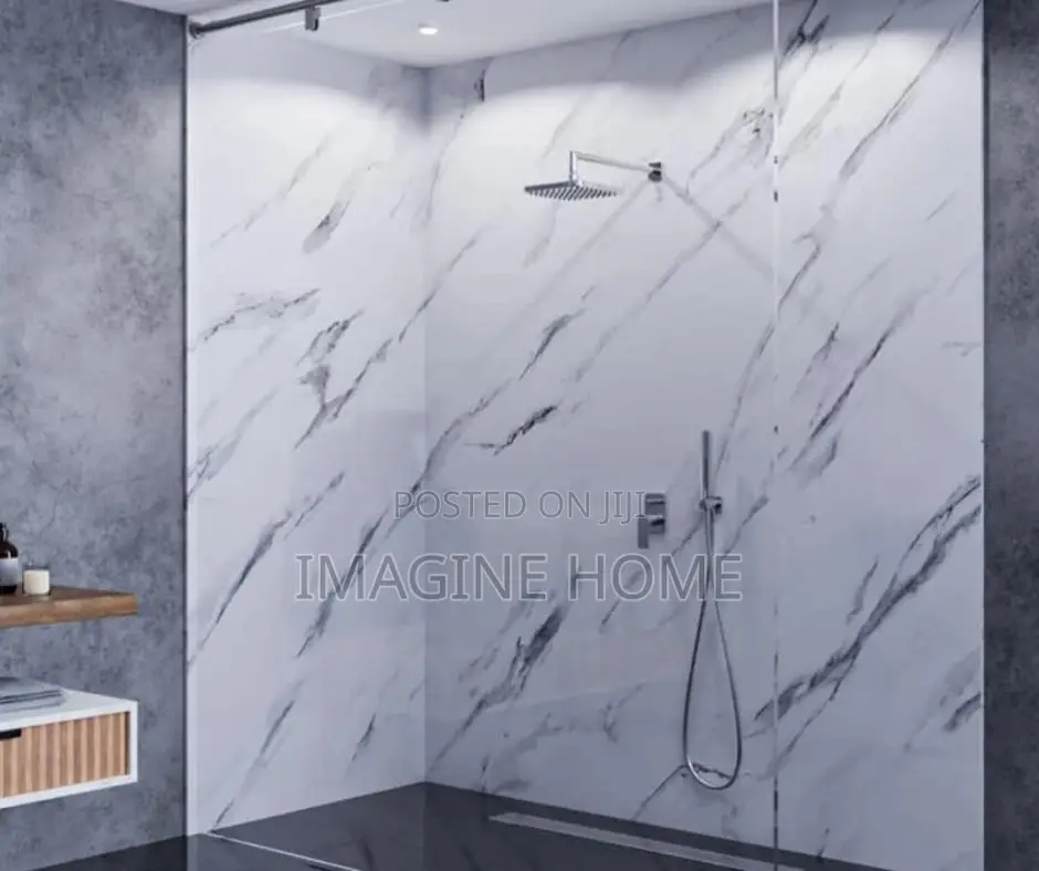Bathroom Wall Glossy Uv Marble Sheet