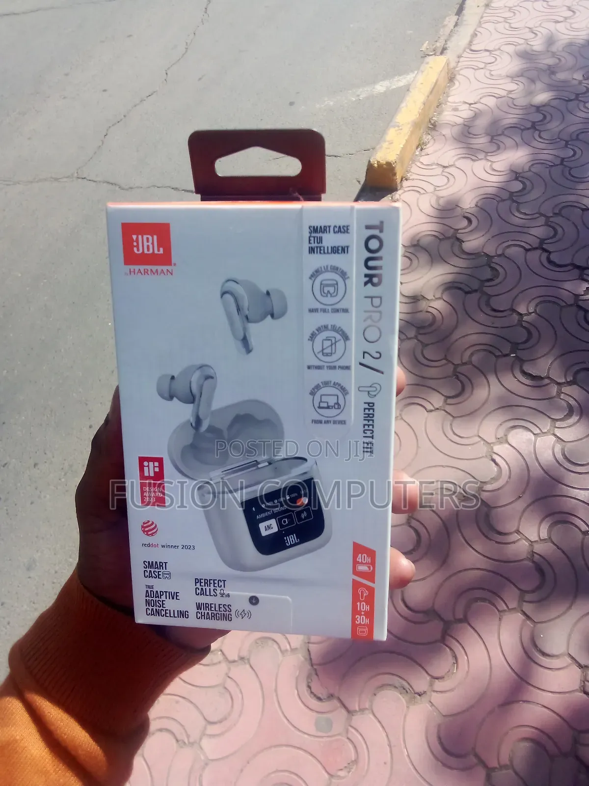 JBL Tour Pro 2 True Wireless Noise Cancelling Earbuds