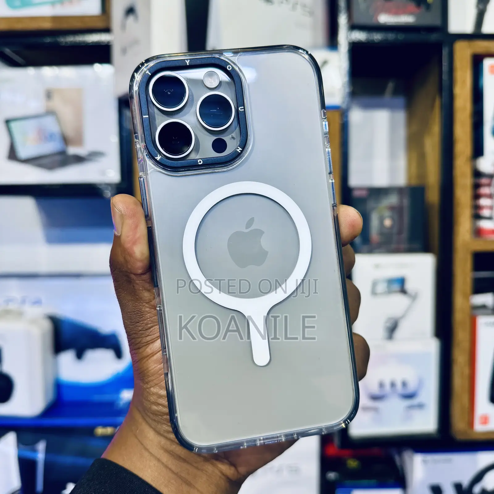 iPhone 16 Pro Max Clear Magsafe Case Phone Cover