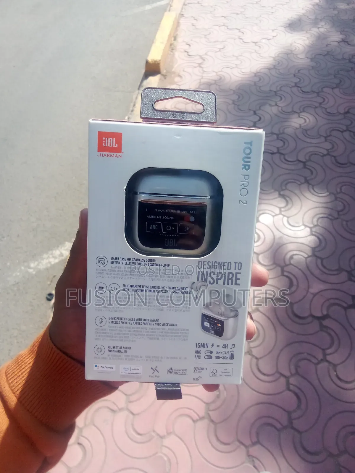 JBL Tour Pro 2 True Wireless Noise Cancelling Earbuds