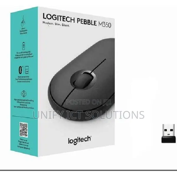 Logitech Pebble M350s Slim and Silent Bluetooth Mouse