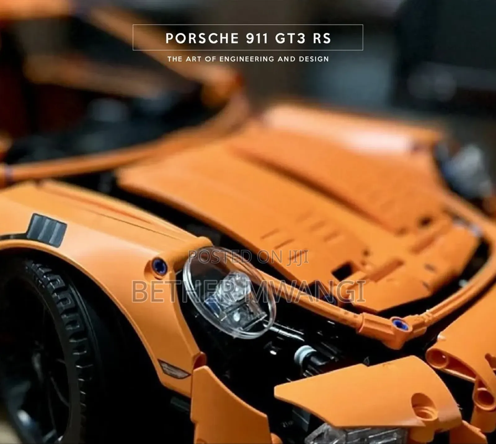 The Lego Technic Porsche 911 Gt3 Rs