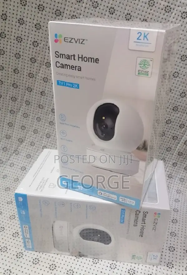 High Speed 
 Ezviz Ty1 Smart Wi-Fi Pan Tilt 1080p Camera