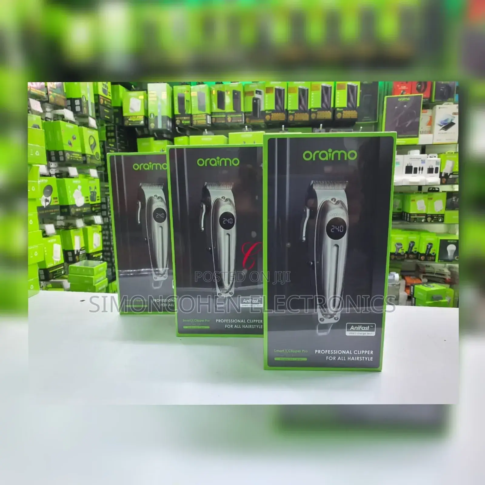 Oraimo Smart Clipper Professional Cordless Hair Clipper No