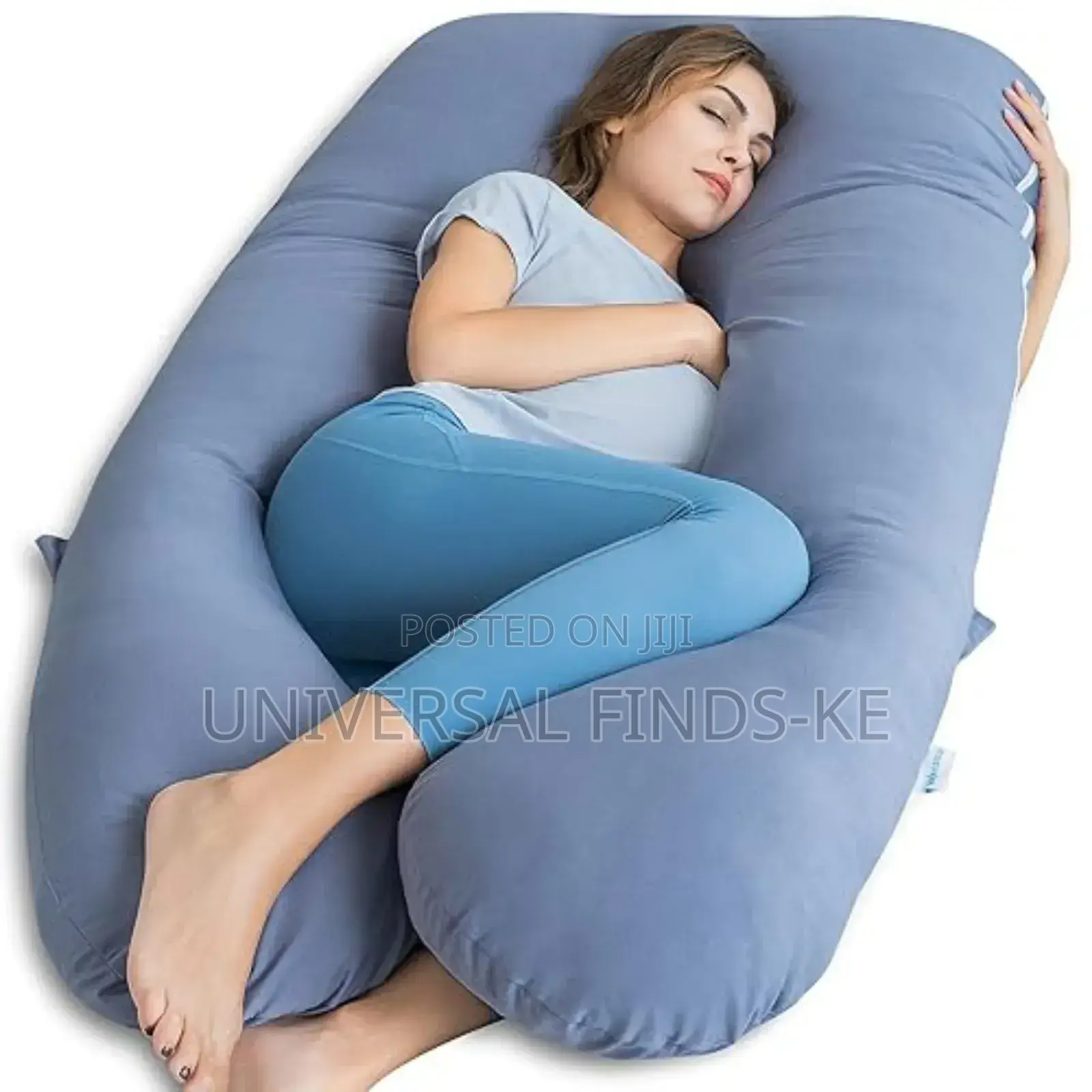 U-Shaped Pregnancy Pillow | Full Body Support | Best Price! Cotton