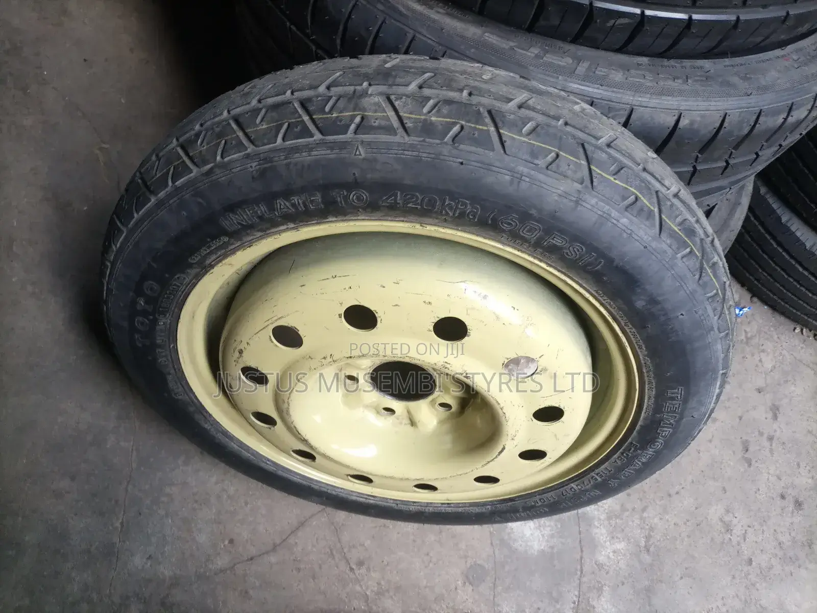 Outlander Spare Tyres Size 17