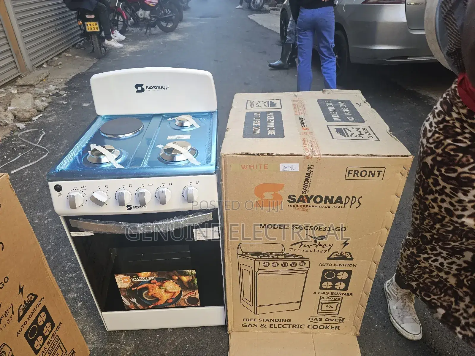 Sayona 3+1 Standing Cooker