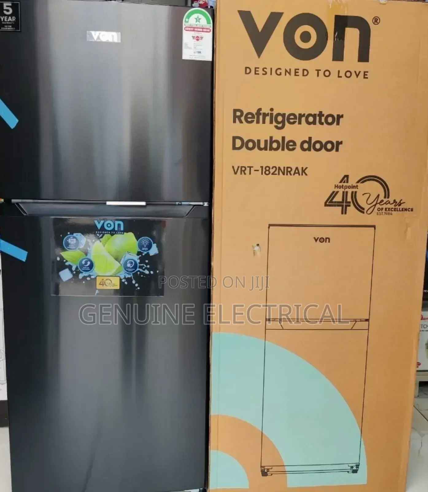 Von Fridge 181litres Fridge No Frost