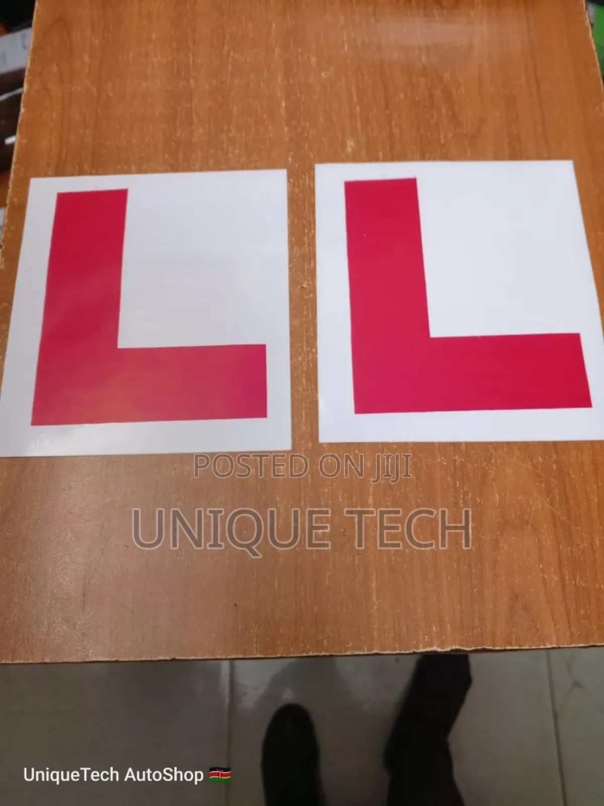 High-Visibility Learner Driver Sign –Adhesive Long-Lasting