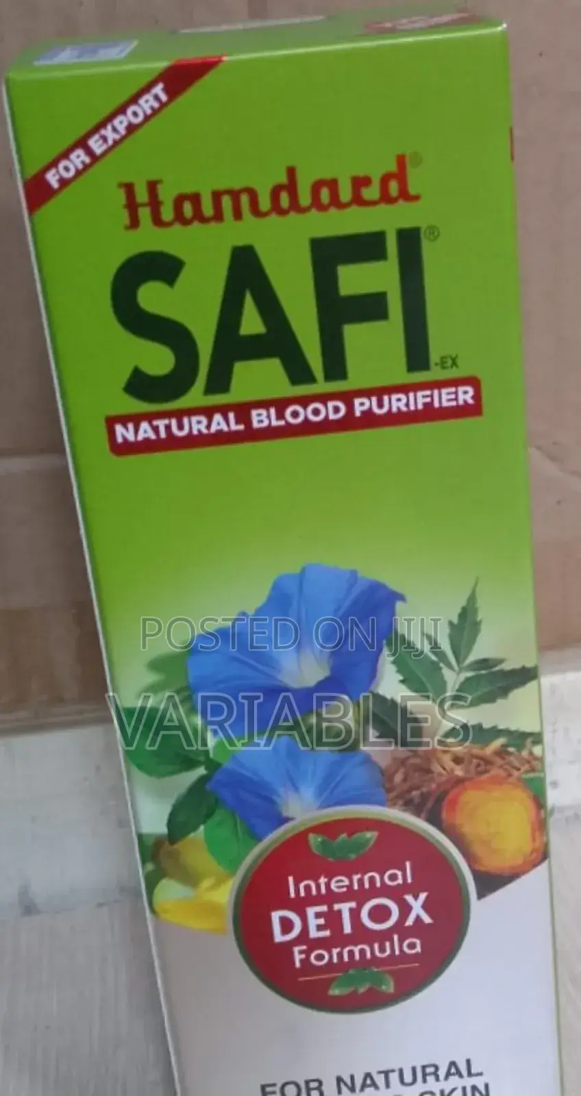 Hamdard Safi–Improved Skin Clarity and Overall Health.
