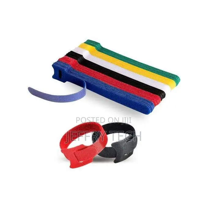 10pcs Cable Ties Reusable Wire Organizer Management Microfib