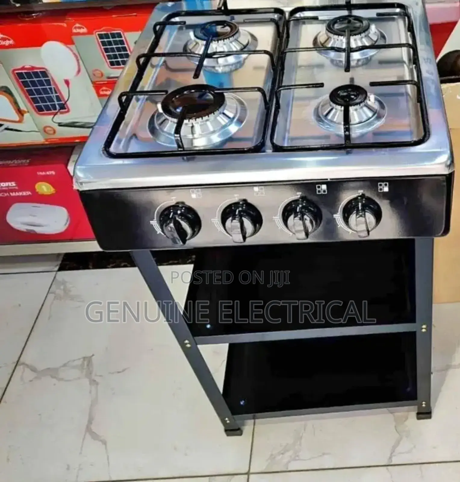 Ramtons 4 Burner Standing Cooker With Self