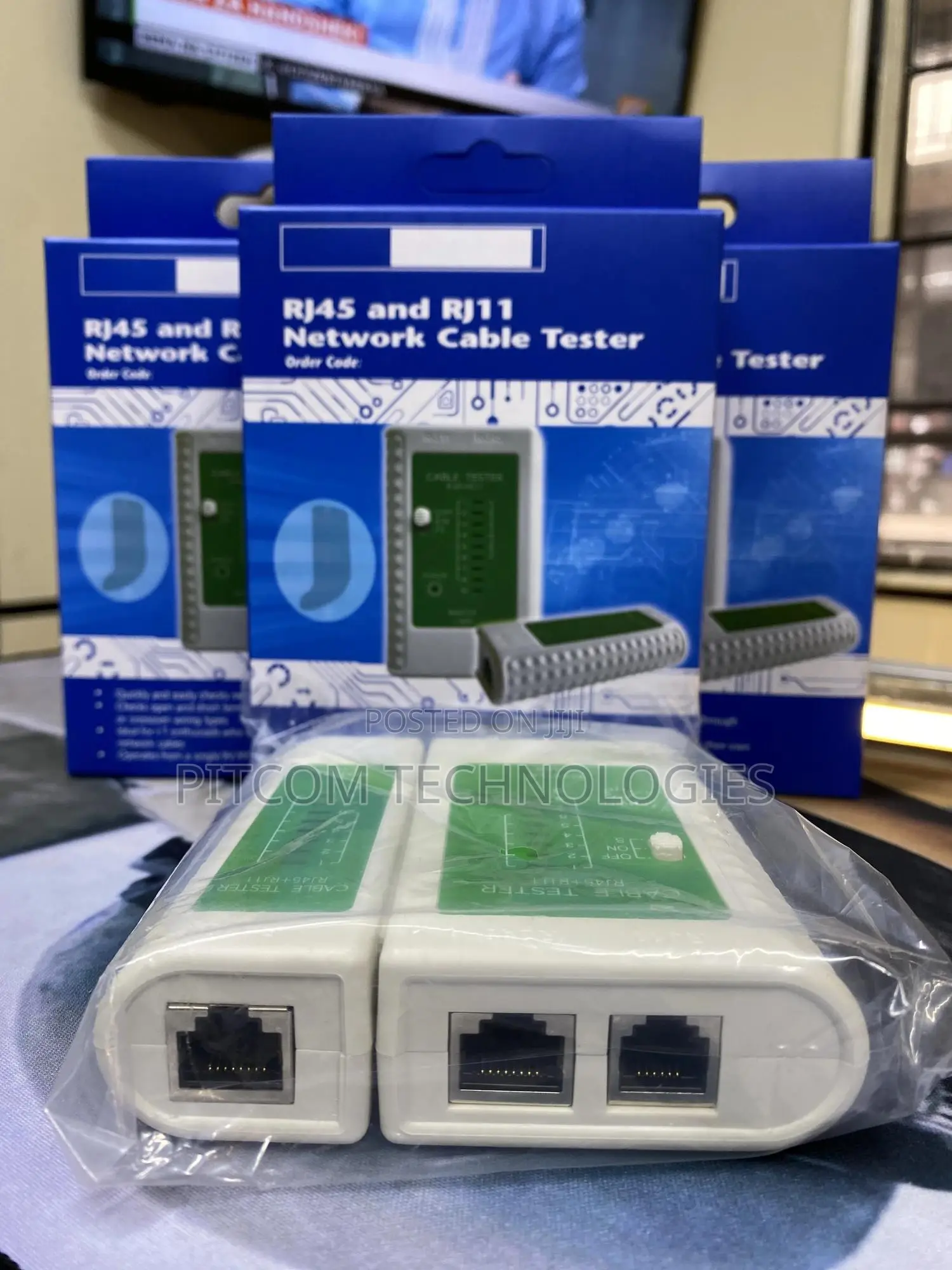 Rj45 Rj11 Network Cable Tester