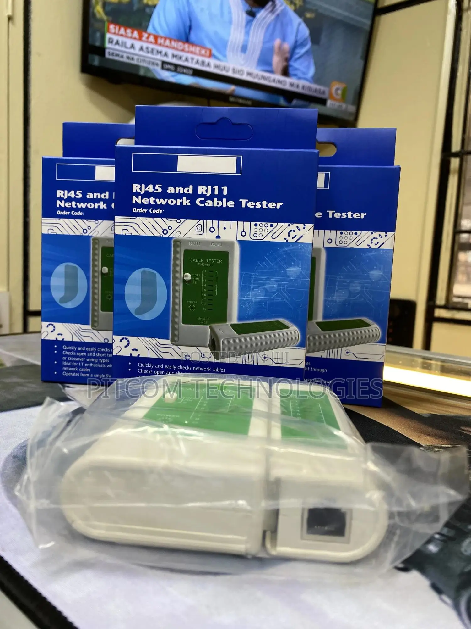 Rj45 Rj11 Network Cable Tester