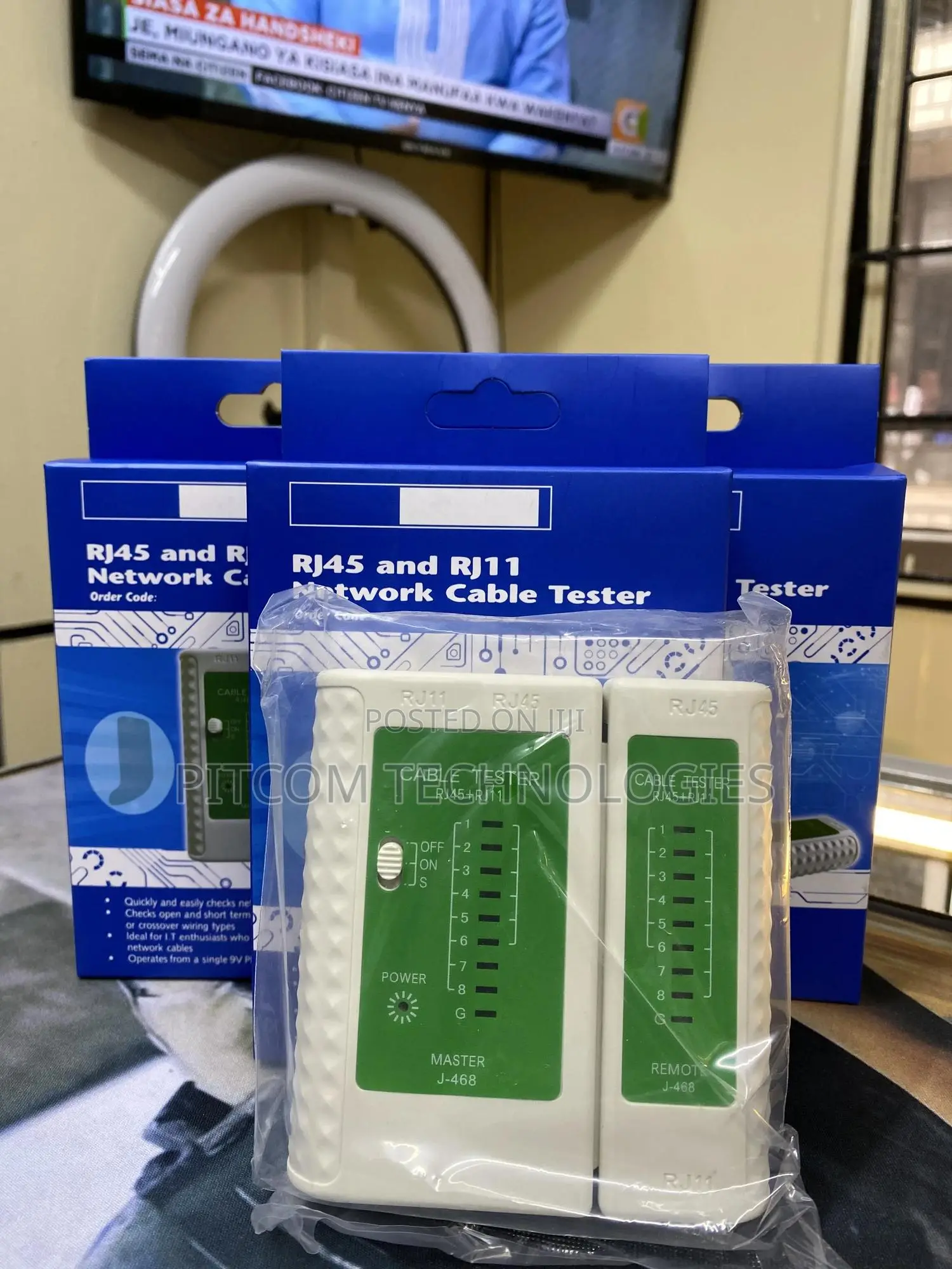 Rj45 Rj11 Network Cable Tester