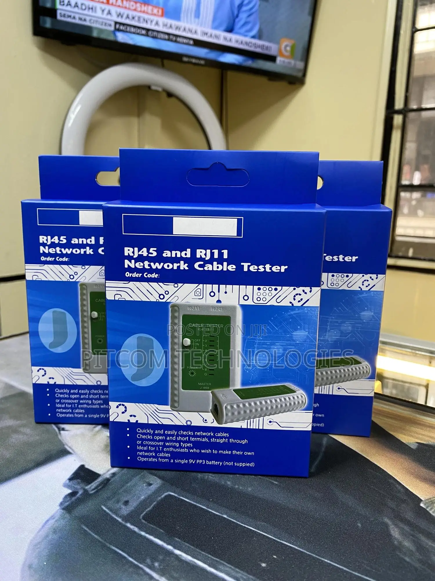 Rj45 Rj11 Network Cable Tester